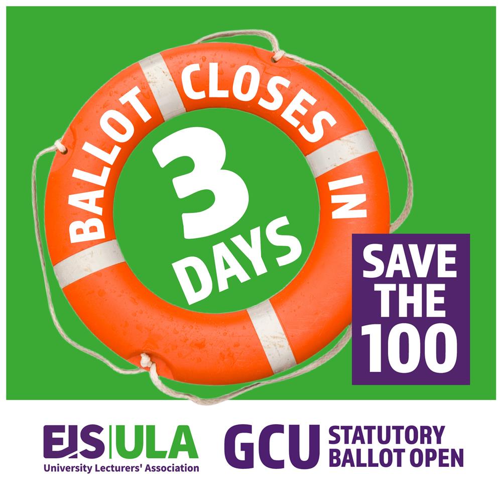 ballot closing in 3 days